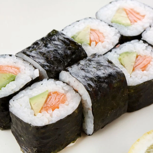 สาหร่ายทะเลย่าง Yaki Aka 10 แผ่น Nico Nico Aji Aka Roast Seaweed (10 sheets) 27 g (05-8906)