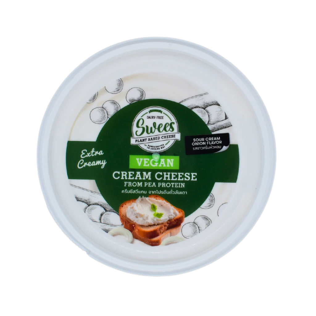 Swees Vegan Cream Cheese Sour Cream Onion Flavor 200 g. (chilled) (02-8791)