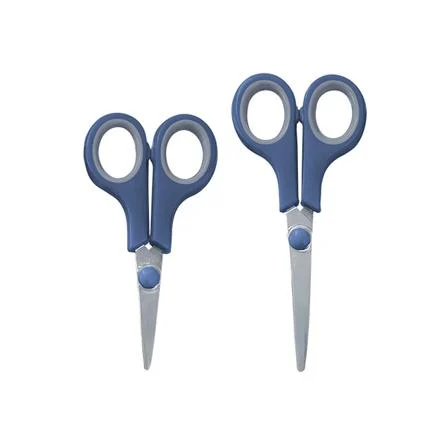 ชุดกรรไกรสแตนเลส อเนกประสงค์แพ็ค 4 ชิ้น สีน้ำเงิน (023552) (12-8493)