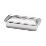 กล่องเครื่องมือแพทย์ สแตนเลส พร้อมฝา ขนาด 8x5x2 นิ้ว เกรดโรงพยาบาล Magnate