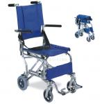 รถเข็นคนไข้ FS807LBP รุ่นพกพา ล้อเล็ก น้ำหนักเบา