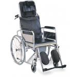 รถเข็นนั่งถ่าย ปรับเอนนอนได้ FS609GCJ