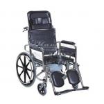 รถเข็นนั่งถ่าย ปรับเอนนอนได้ FS609GCB/U