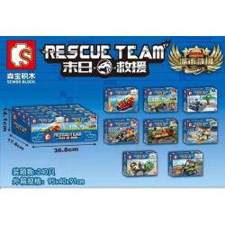 เลโก้จีน Sembo.603005-603012 ชุด City Rescue Team