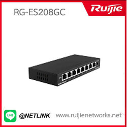 Reyee Cloud Managed Smart Switch for IP surveillance รุ่น RG-ES208GC