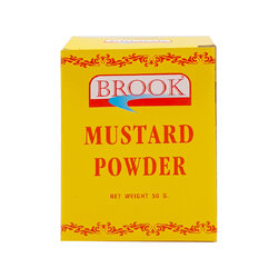 Brook Mustard Powder 50 g. ฺBrook ผงมัสตาร์ด 50 กรัม (06-0327)