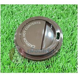 ฝาเรียบปิดกาแฟยกดื่ม 8 oz.(50ใบ/ห่อ) (BJM) (09-0512)