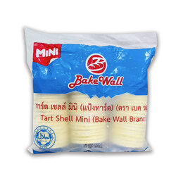 Bake Wall Tart Shell Mini ถ้วยทาร์ตแช่แข็ง 60 ชิ้น/ถุง (05-9221)