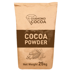 ผงโกโก้ Diamond Cocoa Powder สีเข้ม ไขมันโกโก้ 10-12 % 25 KG. (05-8542)