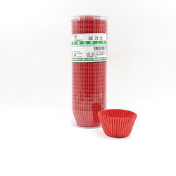 กระทงกระดาษสีแดง Grease Proof- Red CNR-2518 ห่อละ 600 ใบ (09-6350)