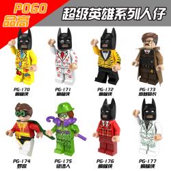 เลโก้จีน POGO.170-177 ชุด Super Heroes (สินค้ามือ 1 ไม่มีกล่อง)