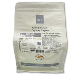 DLA IVANA White Chocolate Couverture 30 % DLA อิวานา ไวท์ ช็อคโกแลตคูเวอร์เจอร์ 30 % (05-8761)