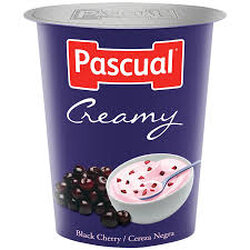 Pascual Black Cherry Creamy Yogurt 125 g. (02-8588)