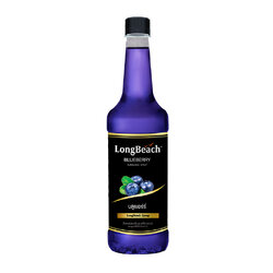 Longbeach Blueberry Syrup ลองบีช ไซรัป กลิ่นบลูเบอร์รี่ 740 ml.(05-6473)
