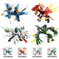 เลโก้จีน Sembo Block S8600-s8603