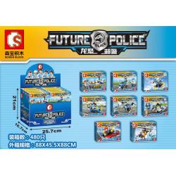 เลโก้จีน SD.9164-9171 ชุด Future Police