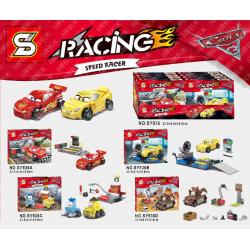 เลโก้จีน SY.936 A-D ชุด Car3 Racing Speed Racer