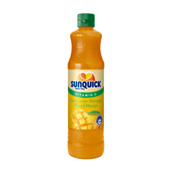 ซันควิกมิกซ์ แมงโก้น้ำตาลน้อย Sunquick Mix Mango Less Sugar 700 ml.(05-8245)