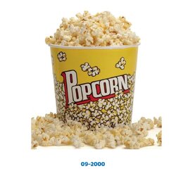 ถังกระดาษ ป๊อปคอร์น ขนาด 42 oz. บรรจุ 30 ใบ/ห่อ (คละลาย) (09-2000)
