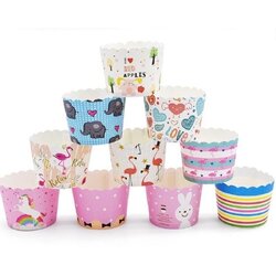 กระทงปาเน็ตโทน คละสี #53 6 ซม.50 ใบ (09-1039)