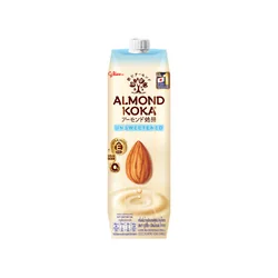 น้ำนมอัลมอนด์ Glico Almond Milk Koka Unsweetened 1000 ml. (02-8277)