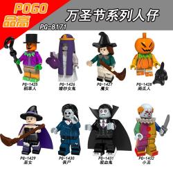 เลโก้จีน POGO.1425-1432 (PG8171) ชุด Minifigures (สินค้ามือ 1 ไม่มีกล่อง)