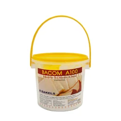 Bacom A100-Bakels- Emulsifier for Breads and Buns 600g สารเสริมสำหรับขนมปังและซาลาเปา (06-0445)