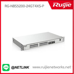 Reyee L2+ Cloud Managed Switch รุ่น RG-NBS5200-24GT4XS-P-V2