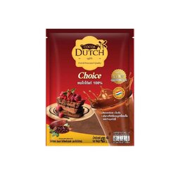 โกโก้ผง 100% (ดัทช์ ช้อยส์) ไขมัน 10-12% ขนาดบรรจุ 420 กรัม/ถุง ชนิดสีเข้ม (05-5189)