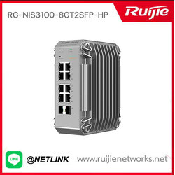 Reyee L2+ Industrial switch รุ่น RG-NIS3100-8GT2SFP-HP