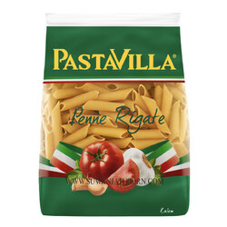 Pasta Villa Penne Rigate 500 g. พาสต้าวิลล่า เส้นเพนเน่ ริกาเต้ 500 กรัม (05-8700)