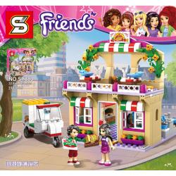 เลโก้จีน SY.880 ชุด Friends Heartlake Pizzeria