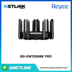 เราเตอร์ รุ่น RG-EW7200BE PRO | Cloud-Managed 7200 Mbps Wi-Fi 7 Gaming Router