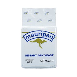 ยีสต์ เมารีแพน ชนิดหวาน ตราจิงโจ้ สีทอง (Mauripan Brand Gold Label Instant Dry Yeast) บรรจุ 500 กรัม (06-0160)