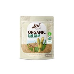 ลิน น้ำตาลอ้อยออร์แกนิค 500 g. Lin Organic Cane Sugar 500 g. (05-8946)