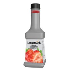 Longbeach ลองบีช เพียวเร่ สตรอเบอรี่ Puree Strawberry 900 ml. (05-6564)