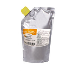 Very Berry Frozen Yuzu Puree 500 g. (Korea) ส้มยูสุพูเร่ แช่แข็ง จากเกาหลี น้ำหนักสุทธิ 500 กรัม (สินค้าแช่แข็ง)(05-7733)