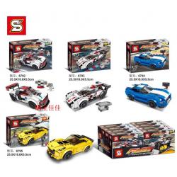 เลโก้จีน SY.6792-6795 ชุด Fast Champions