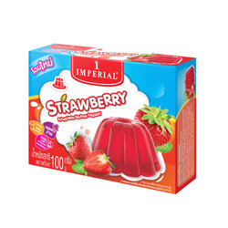 Imperial เยลลี่ผงสตรอเบอรี่ ตรา อิมพีเรียล น้ำหนักสุทธิ 100 กรัม (05-0060)