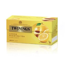 ชาทไวนิงส์ เลมอน เซนต์เต็ท ชนิดซอง 50 กรัม (2กรัมx25 ซอง) Twinings Lemon Scented Tea 2gx25 bags (05-8054)