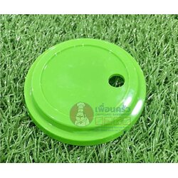 ฝาเรียบแข็ง 16,22 oz. สีเขียว (50 ใบ/ห่อ) (BJM) (09-1709)