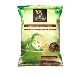 ชาเขียวผงปรุงสำเร็จ ตราช้างทอง ขนาด 200 กรัม สูตรชาเขียวนม Chang Thong Green Tea Mix Powder (LSI) (05-5918)
