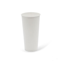 ถ้วยกระดาษ 22 ออนซ์ สีขาว (50 ใบ/ห่อ) (09-1031)