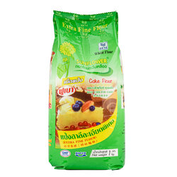 แป้งเค้กตราดอกทานตะวันเหลือง ขนาด 1 กก. SunFlower Brand Cake Flour(01-0136)