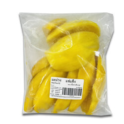 มะม่วงน้ำดอกไม้ แช่แข็ง Frozen Nam Dok Mai Mango 1Kg. (05-9117)