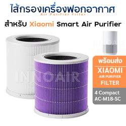 (มี RFID) ไส้กรองอากาศ Xiaomi 4 Compact Filter เครื่องฟอกอากาศ AC-M18-SC Smart MI Air Purifier เสียวหมี่ สำเนา