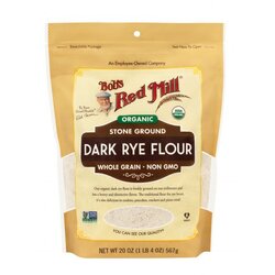 Bob's Red Mill Organic Dark Rye Flour 567 g. (01-7321)