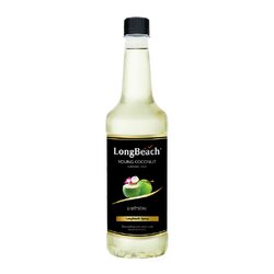Longbeach Syrup Young Coconut Flavor ลองบีช ไซรัป กลิ่นมะพร้าวอ่อน 740 ml. (05-8933)
