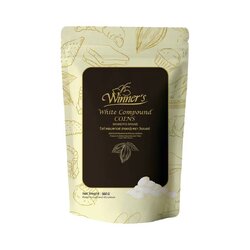 Winner's Chocolate Compound - White 500 g. วินเนอร์ ไวท์ช็อคโกแลต คอมพาวด์ (เหรียญ) 500 กรัม (05-8672)
