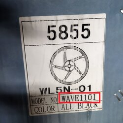 ล้อแม็กWAVEไมล์ธรรมดา(BARCODE : M1K)